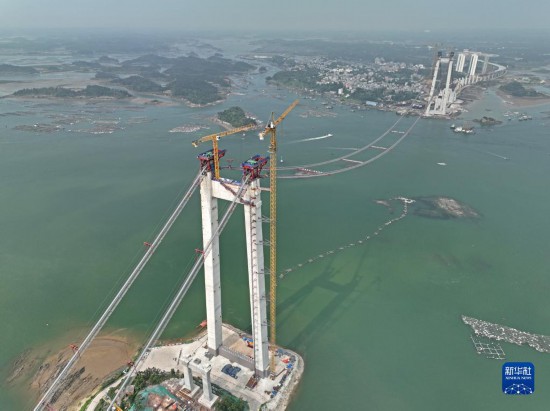 恒行官方：广西最长跨海大桥全面进入上部结构施工阶段