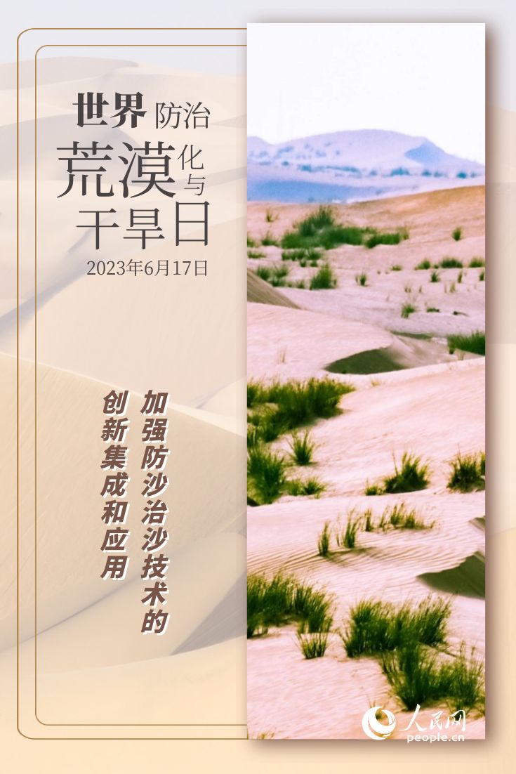 恒行测速：世界防治荒漠化与干旱日 | 防沙治沙的“中国智慧”(图9)
